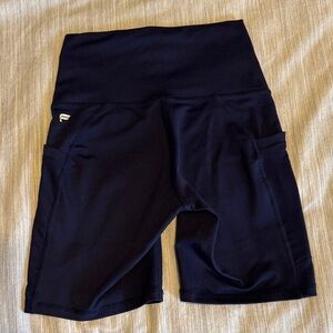 Fabletics Powerhold High-Waist women’s biker Shorts with Side Pockets